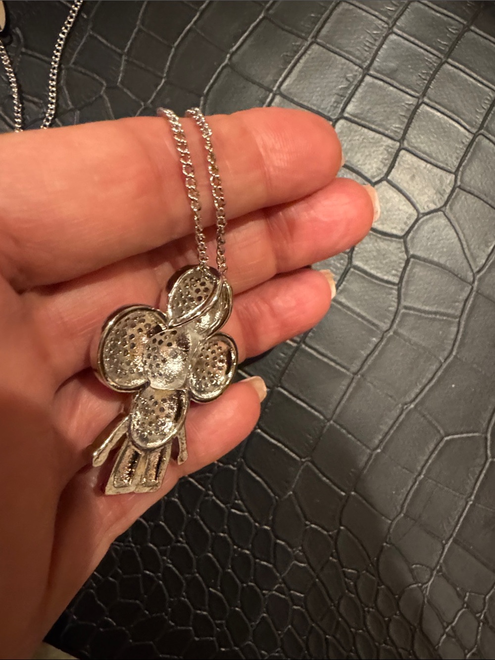 LV Vivienne Silver-Tone Necklace - Picture 7 of 10